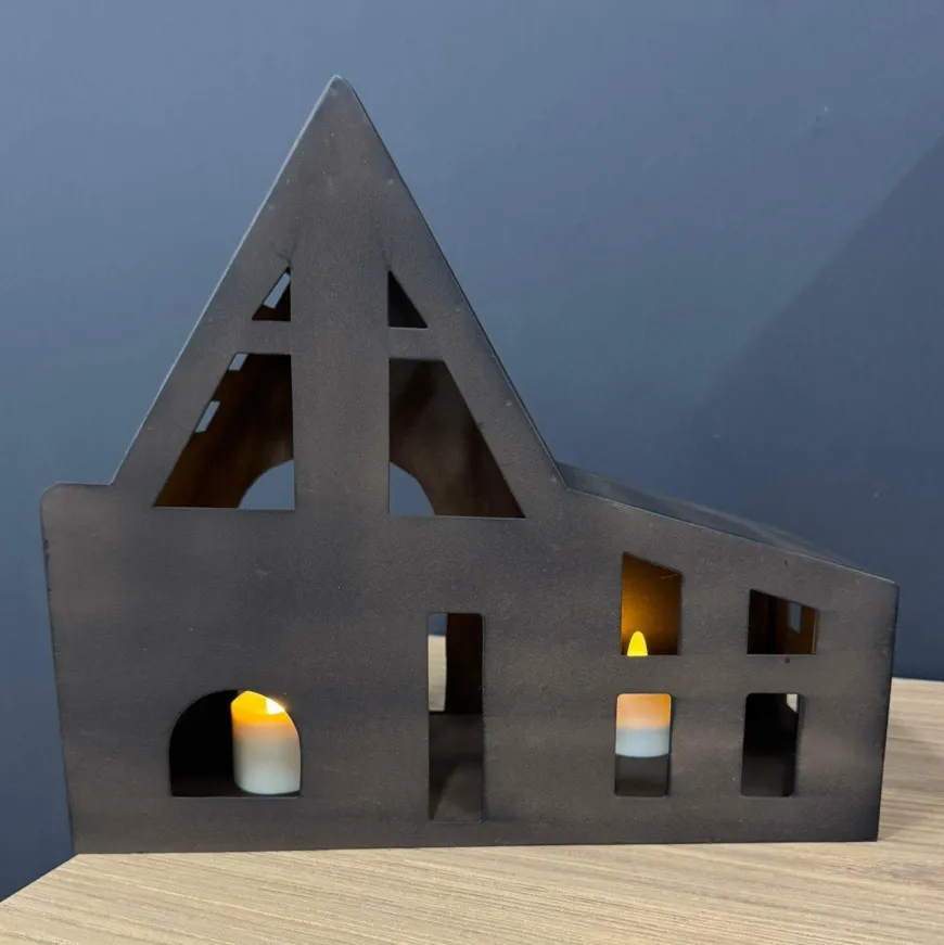 Light en Living Ornament 31x13x27 cm TRAMORE bruin