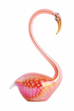 Light en Living Ornament 17x9,5x29 cm SWAN glas oranje