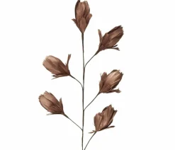 Light en Living Ornament 6 bloemen 90 cm TULIP koper