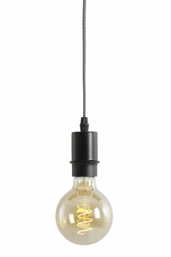 Light en Living Pendel met houder Ø5x7,5 cm CUPA zwart-wit