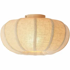 Light en Living Plafondlamp Ø50x24,5 cm ZOSIA linnen naturel