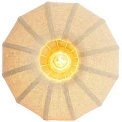 Light en Living Plafondlamp Ø50x24,5 cm ZOSIA linnen naturel