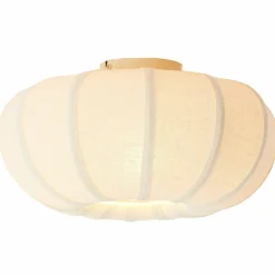 Light en Living Plafondlamp Ø40x21,5 cm ZOSIA linnen crème