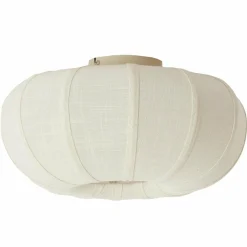 Light en Living Plafondlamp Ø50x24,5 cm ZOSIA linnen Crème