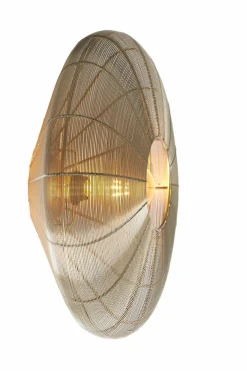 Light en Living Plafonnière Ø40x17 cm BAHOTO licht goud