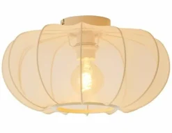Light en Living Plafonnière Ø40x21 cm PLUMALIA zand