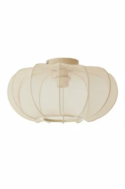 Light en Living Plafonnière Ø40x21 cm PLUMALIA zand