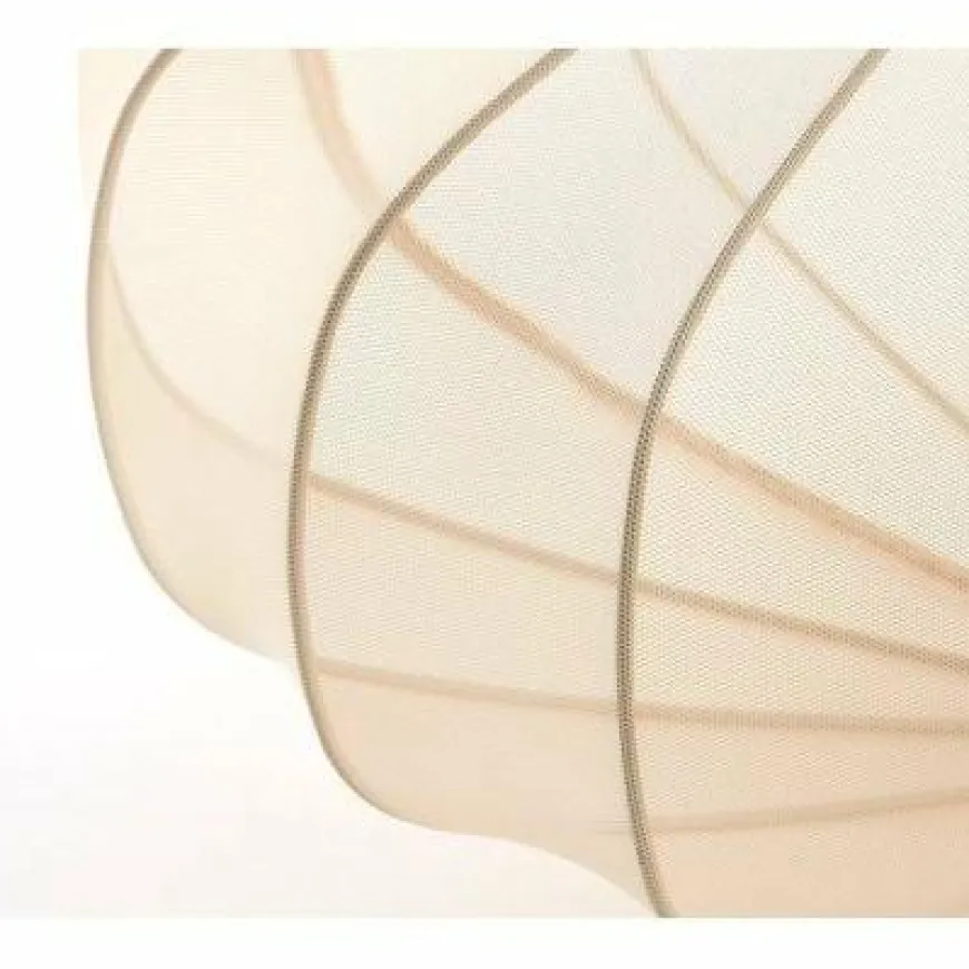 Light en Living Plafonnière Ø50x24 cm PLUMALIA zand