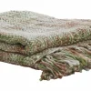 Light en Living Plaid 170x130 cm FUENTA groen+koraal