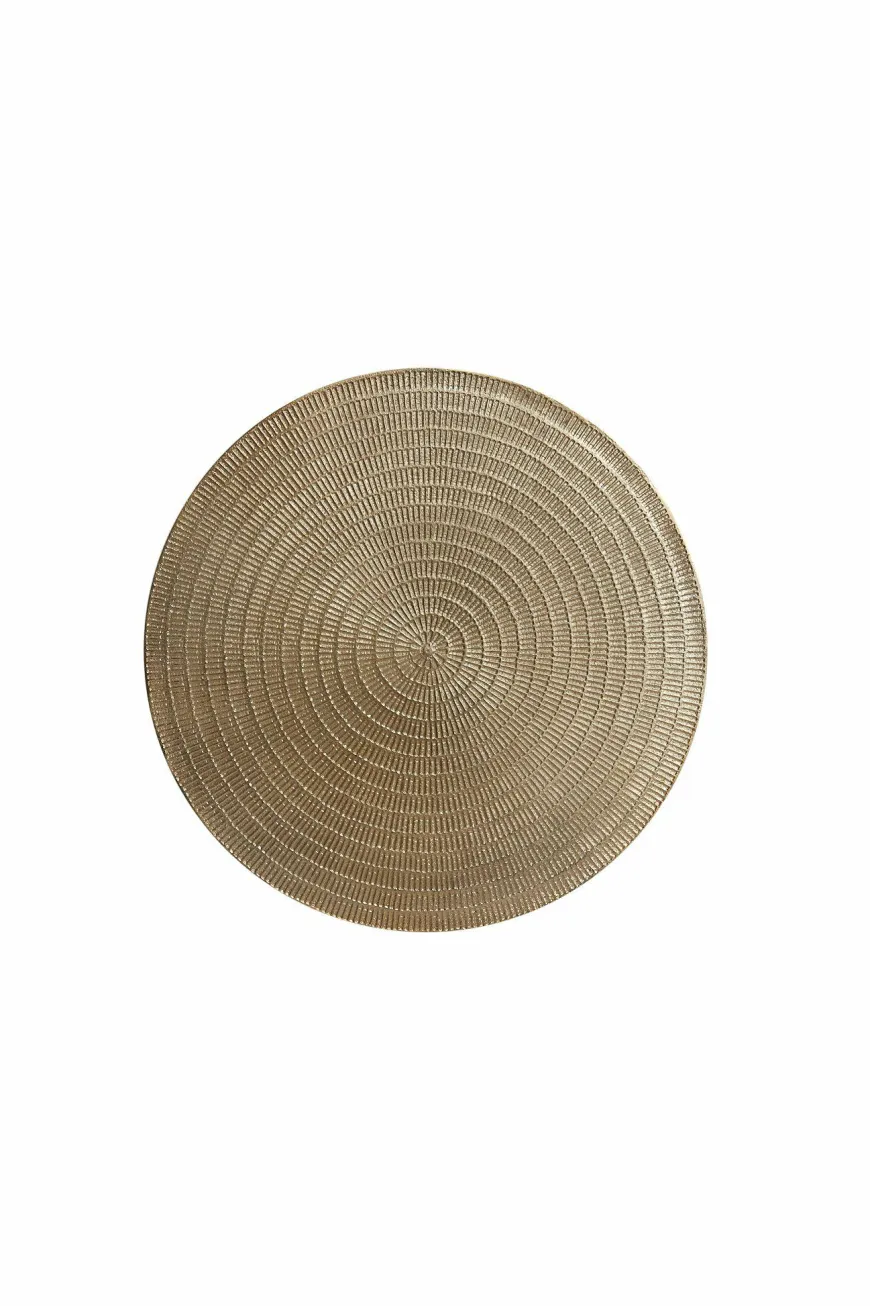 Light en Living Plateau Ø40 cm BOJANO licht goud