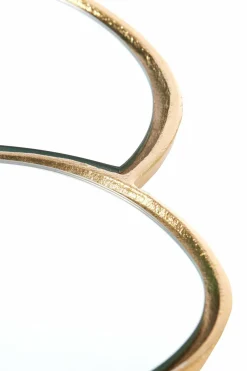 Light en Living Plateau DALENA glas goud - 2 maten