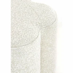 Light en Living Poef 38x38x45 cm NALANI bouclé crème