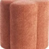 Light en Living Poef 38x38x45 cm NALANI terra
