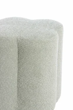 Light en Living Poef 38x38x45 cm NALANI mint groen