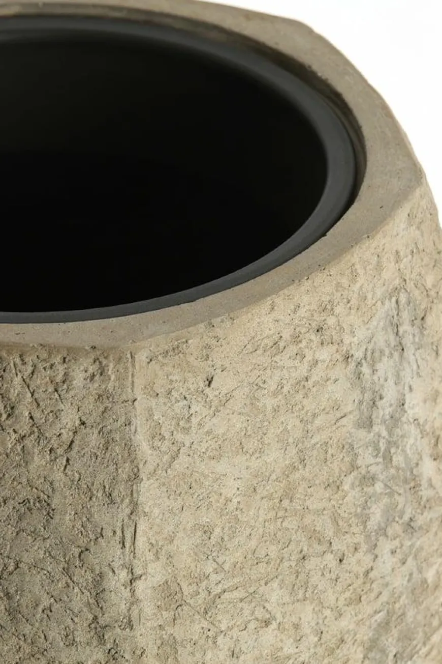 Light en Living Pot deco 50x47x88 cm AGELO taupe