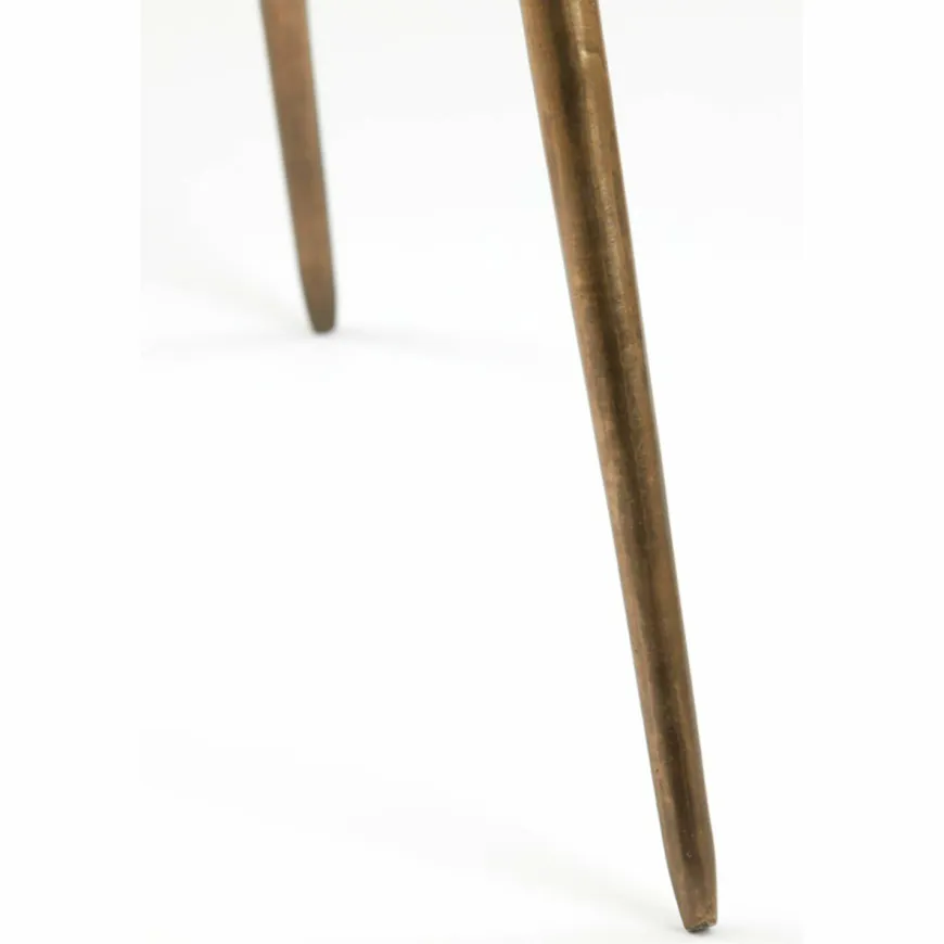 Light en Living Pot op voet deco Ø44x124 cm MARIELLE goud