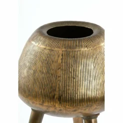 Light en Living Pot op voet deco Ø75x149 cm MARIELLE goud
