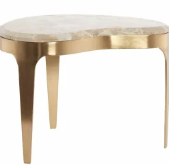 Light en Living Salontafel Giulio 65x39x41 cm – Taupe Marmer & Antique Bronze | Light & Living