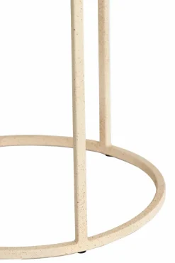 Light en Living Salontafel S/2 Ø65x38+Ø75x42 cm SADAR zand+l bruin gespikkld