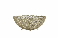Light en Living Schaal Ø25,5x11 cm GALAXA antiek goud S