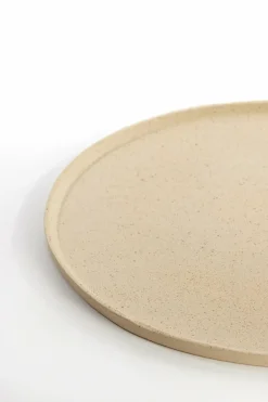 Light en Living Schaal Ø40x1,5 cm MAES zand+licht bruin gespikkeld