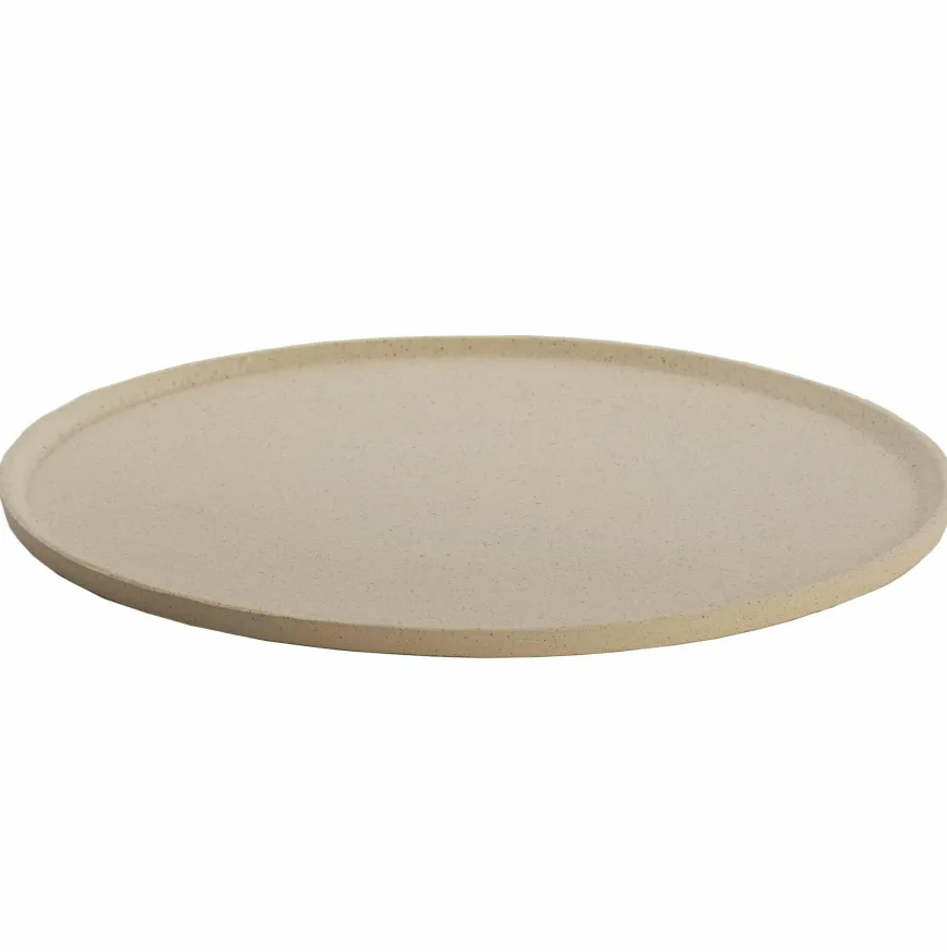 Light en Living Schaal Ø50x1,5 cm MAES zand+licht bruin gespikkeld