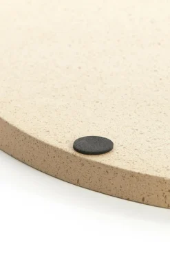 Light en Living Schaal Ø50x1,5 cm MAES zand+licht bruin gespikkeld