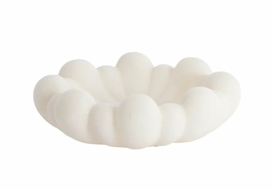 Light en Living Schaal Ø35x10,5 cm LIRON beige