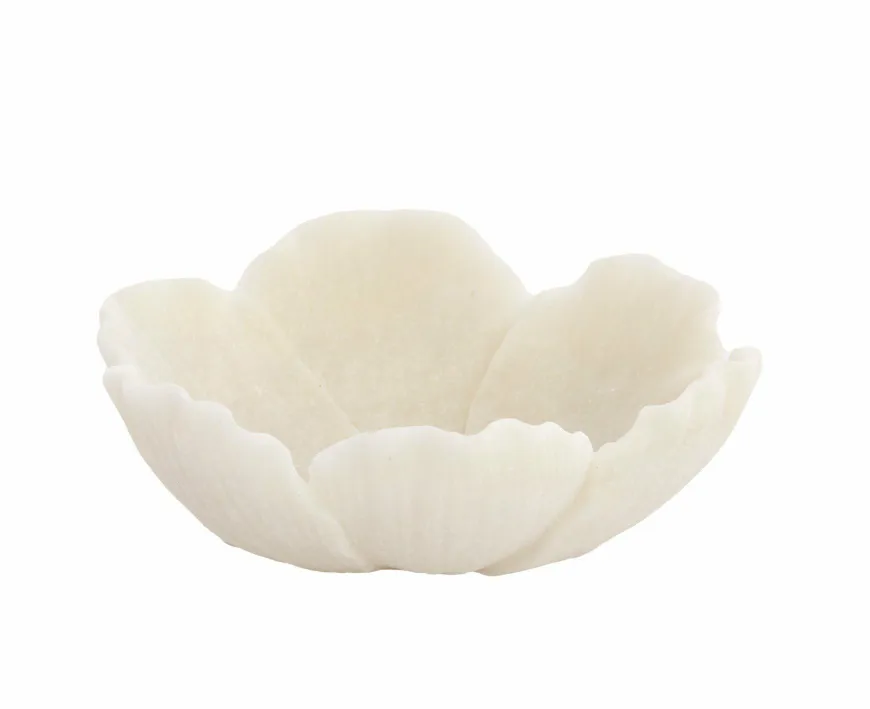 Light en Living Schaal 20,5X19,5X7,5 cm FRESIA creme