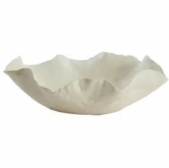 Light en Living Schaal 34x31x11 cm BANDA keramiek crème