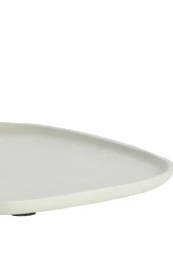 Light en Living Schaal 33x33x1,5 cm TOJERA crème