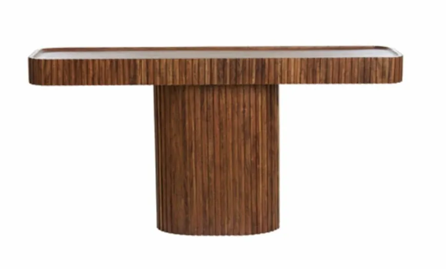 Light en Living Sidetable 154x39x76,5 cm KIOTO acacia hout bruin