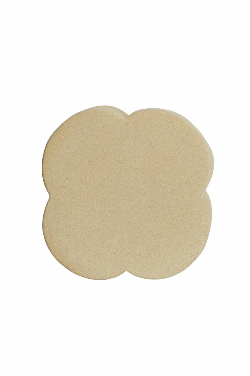 Light en Living Sidetable Ø34,5X45 cm JUNTO keramiek mat zand