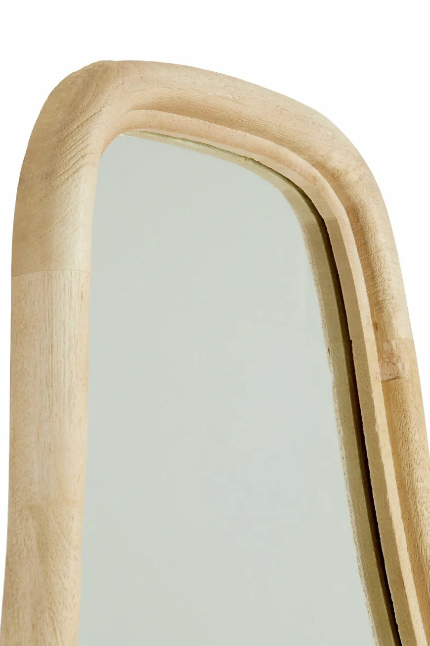 Light en Living Spiegel 44x4x80 cm CELANO hout mat naturel