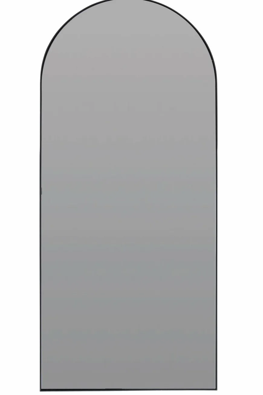 Light en Living Spiegel 80x1,5x180 cm ZENETO smoke glas+zwart