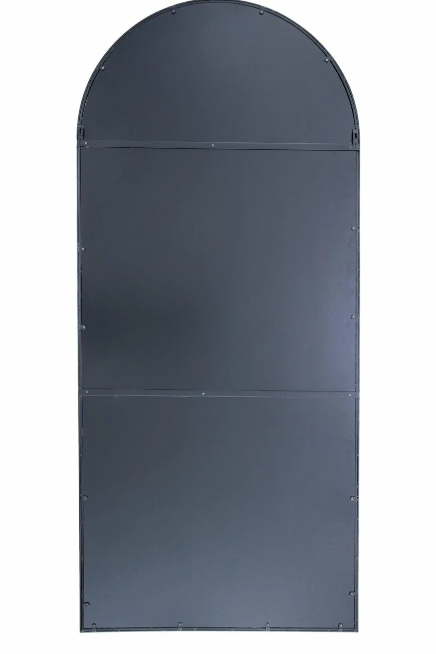 Light en Living Spiegel 80x1,5x180 cm ZENETO smoke glas+zwart