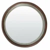 Light en Living Spiegel 55x10x55 cm DENAHI hout roodbruin