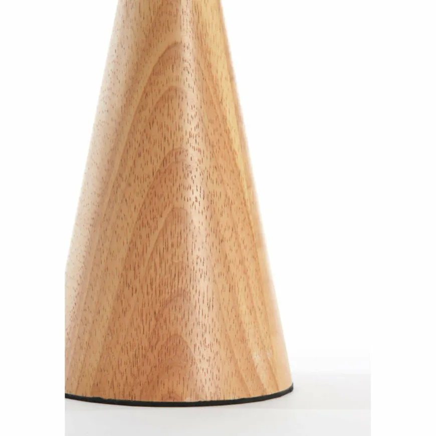 Light en Living Tafellamp LED Ø13x28,5 cm ANKENTA olijf groen+hout naturel