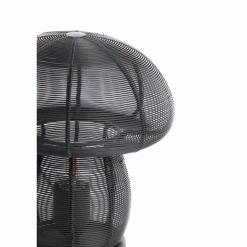 Light en Living Tafellamp Ø20x24 cm MUSHROOM mat zwart