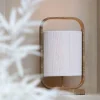 Light en Living Tafellamp 22,5x15x37,5 cm LECCE houtprint + touw naturel