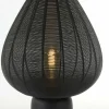 Light en Living Tafellamp Suneko zwart - Ø 35 x 46 cm