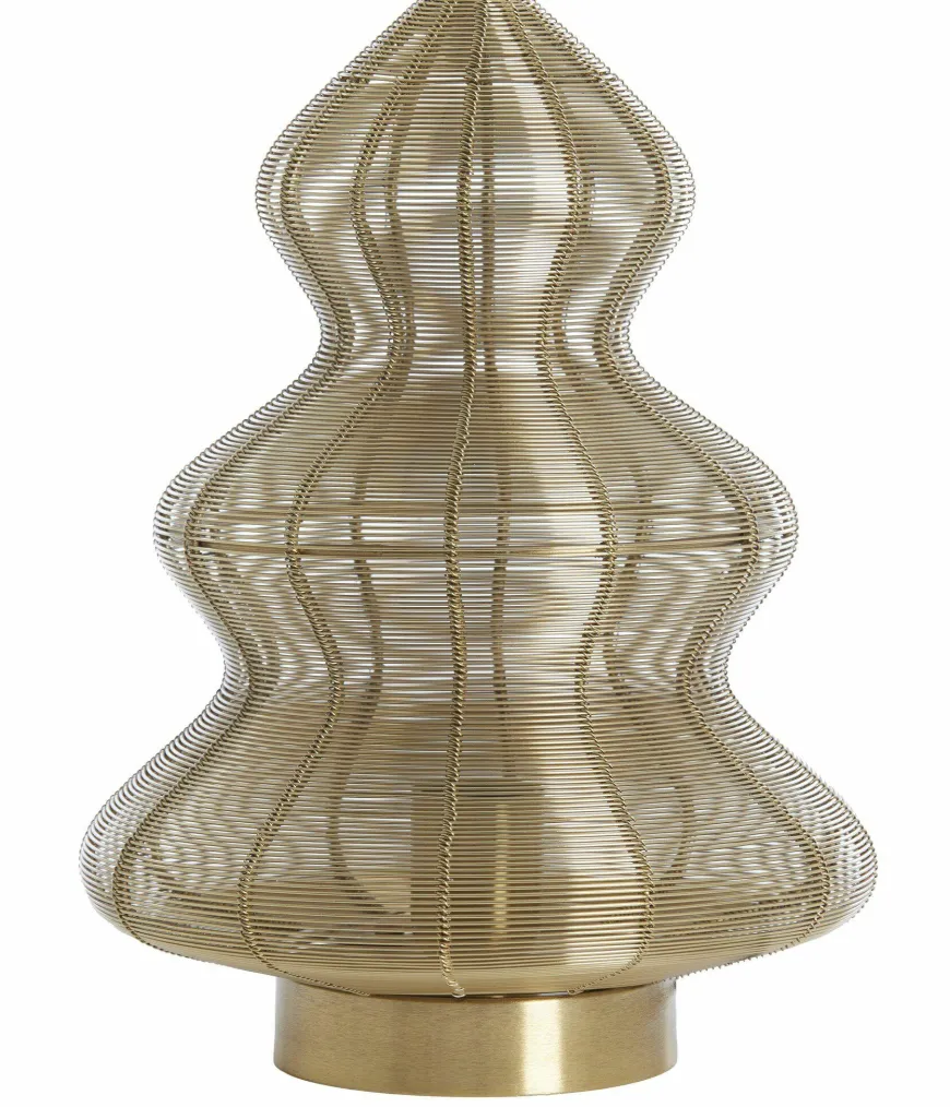 Light en Living Tafellamp Ø25x34 cm CHRISTMAS TREE brons