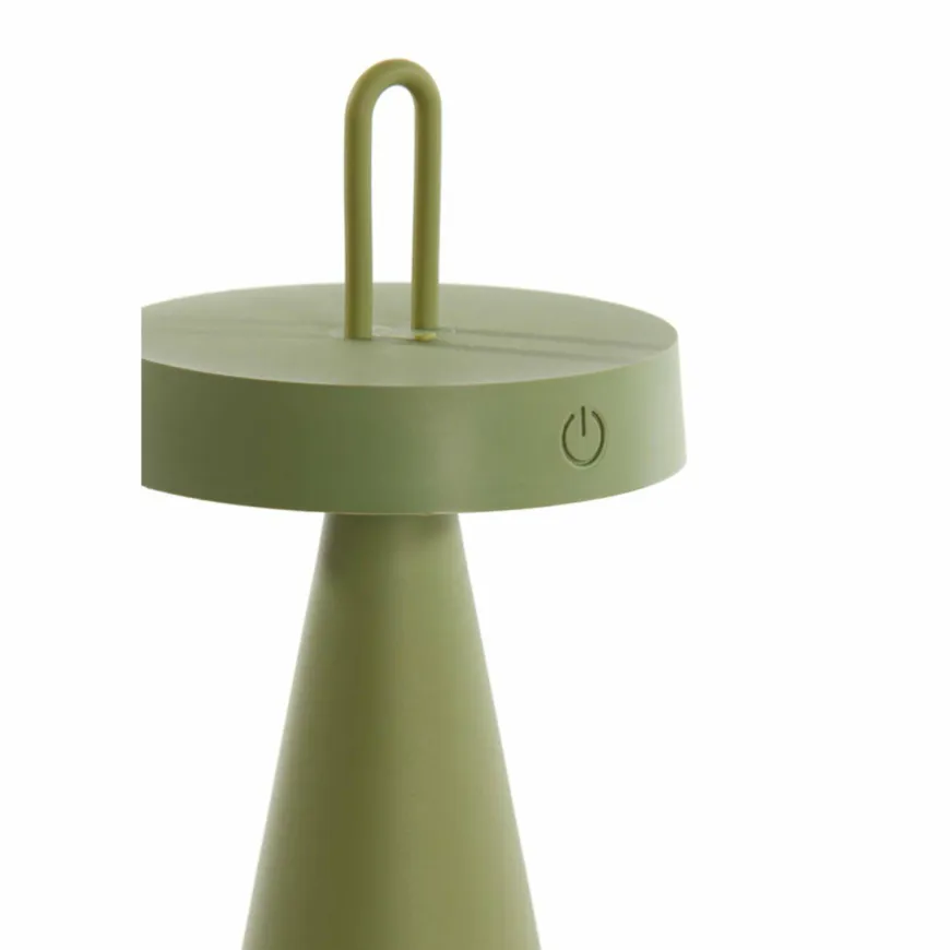 Light en Living Tafellamp LED Ø13x28,5 cm ANKENTA olijf groen