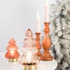 Light en Living Tafellamp LED Ø12x18 cm TREE glas mat steenrood