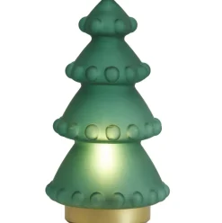 Light en Living Tafellamp LED Ø15x28.5 cm TREE mat groen-blauw+goud
