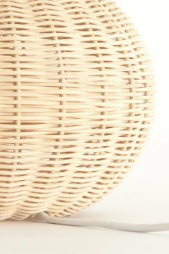 Light en Living Tafellamp Ø27,5x35 cm MAVON rattan naturel