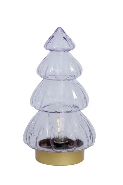 Light en Living Tafellamp LED Ø15x28 cm TREE lila-goud
