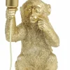 Light en Living Tafellamp aap goud