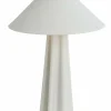 Light en Living Tafellamp Ø38x49 cm CUKAI mat wit