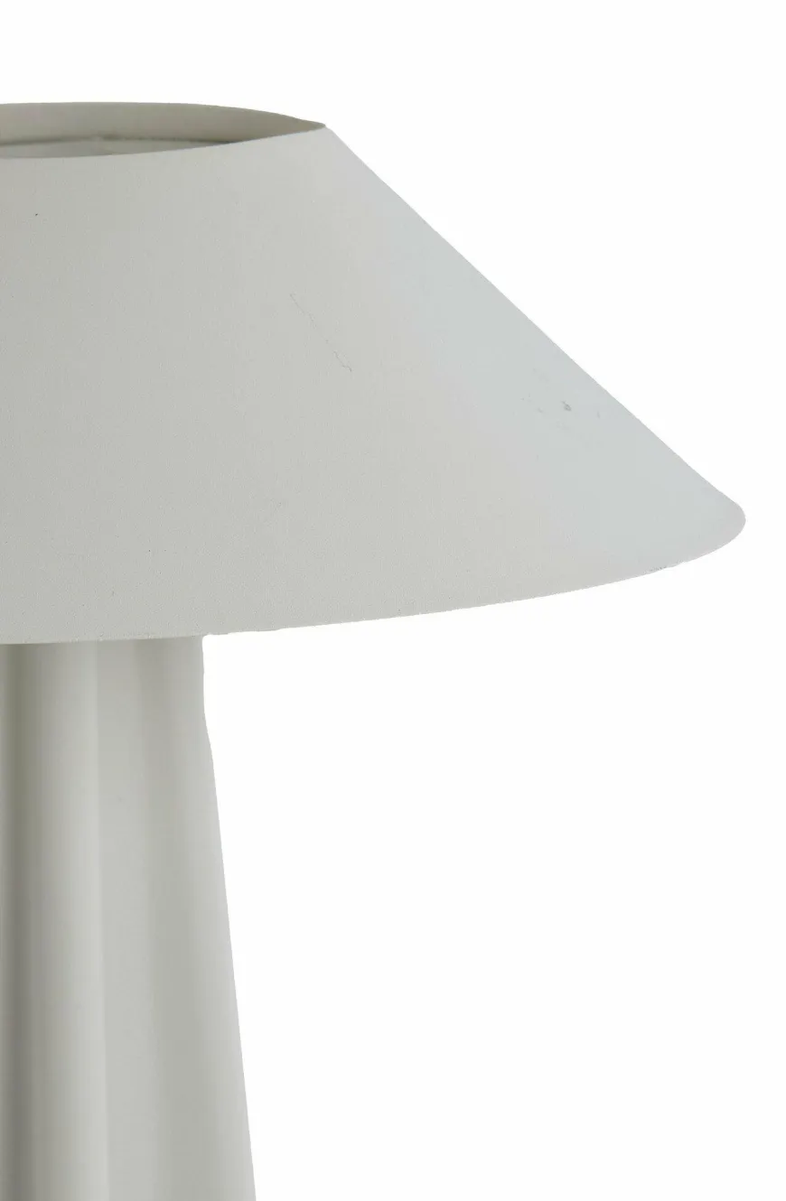 Light en Living Tafellamp Ø38x49 cm CUKAI mat wit
